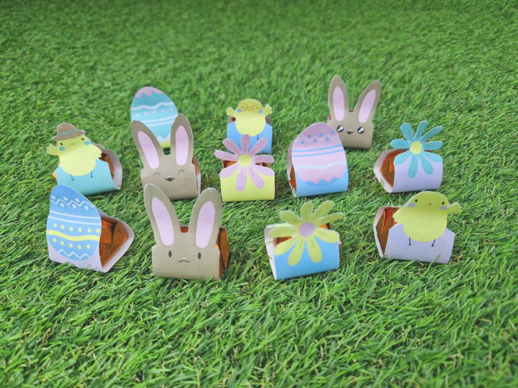 Ferrero Küsschen Banderolen – Ostern - DIY-Family Ferrero Küsschen Banderolen – Ostern - DIY-Family