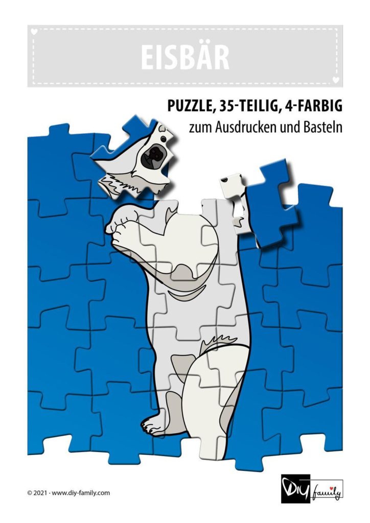 Eisbär – Puzzle