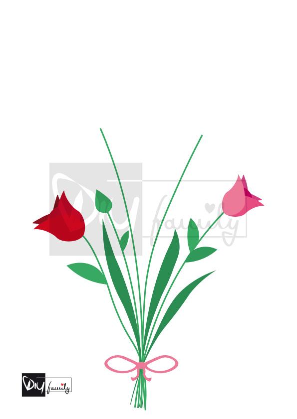 Handabdruck Bilder Blumen