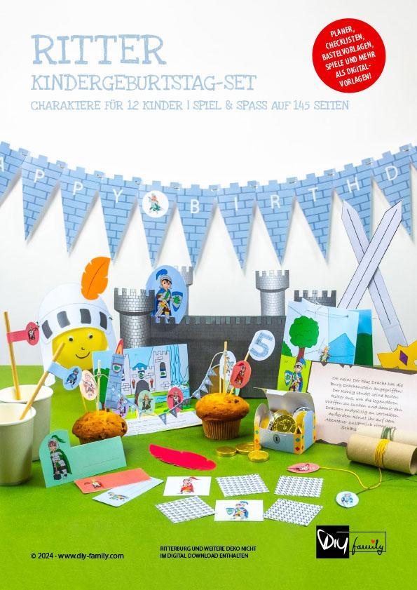 Kindergeburtstag-Set Ritter