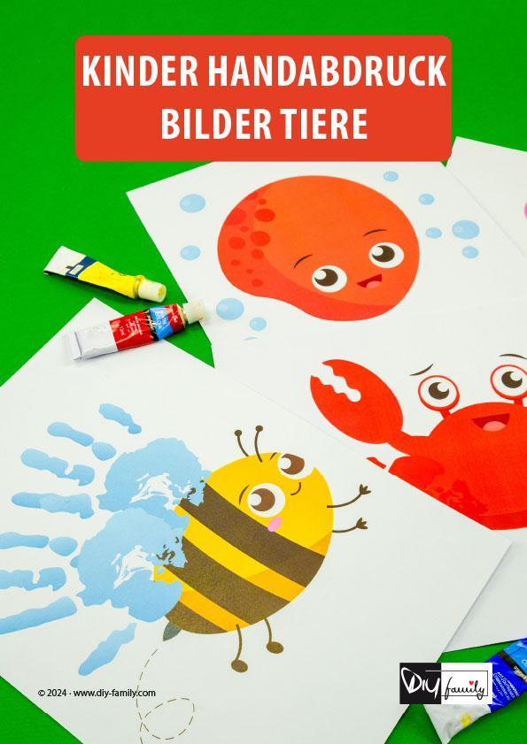 Handabdruck Bilder Tiere