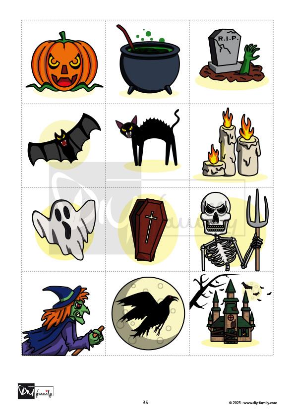 Halloween Teelicht-Deko