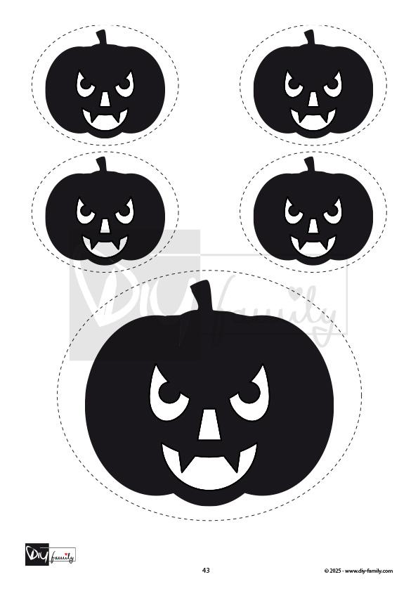 Halloween Fenster-Deko