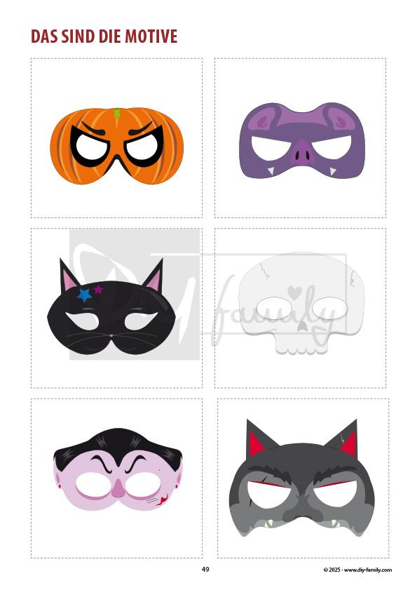 Halloween Masken