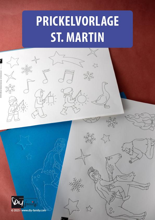 St. Martin Prickelvorlage