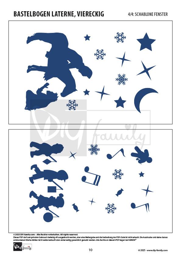 St. Martin Laterne Viereckig