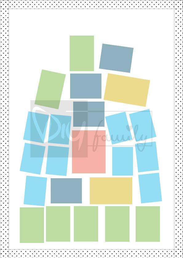 Adventskalender mit Liebesbotschaften „Geschenke-Motiv“