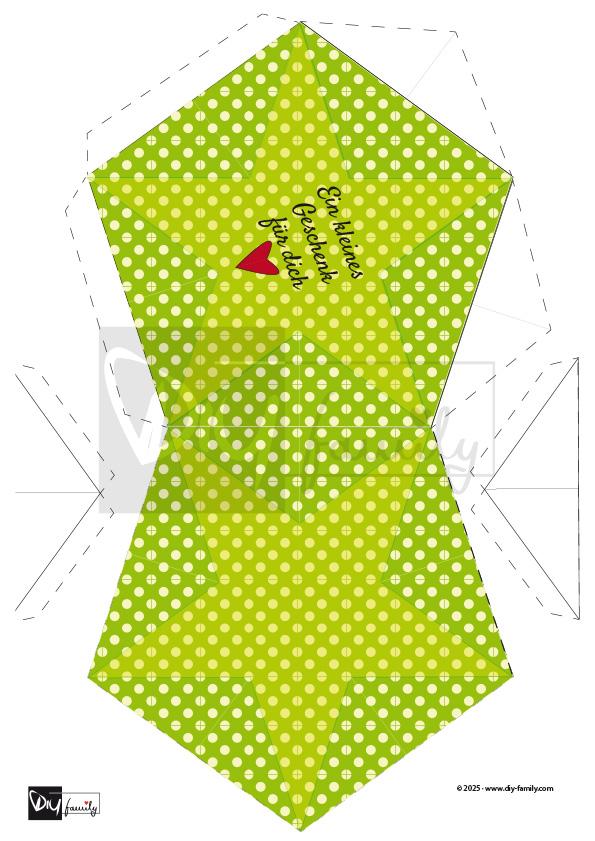 Geschenkboxen Sterne: Gemustert