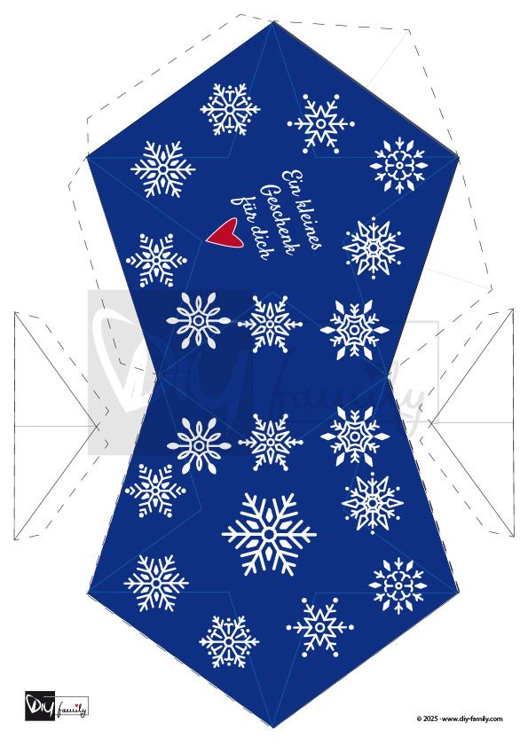 Geschenkboxen Weihnachtssterne