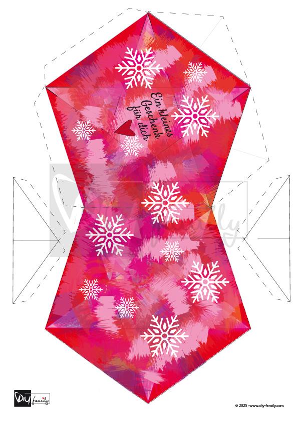 Geschenkboxen Weihnachtssterne