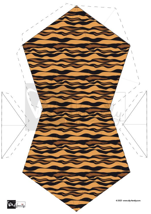 Geschenkboxen Sterne: Tiermuster