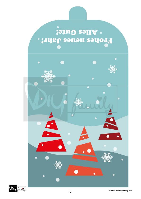 Weihnachtliche Geschenktüten