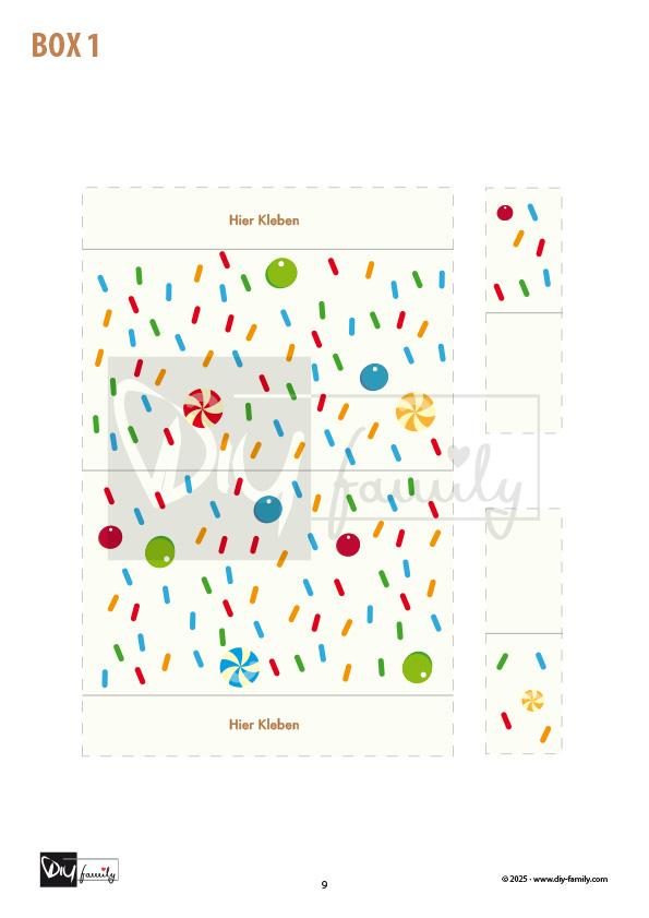 Weihnachtliche Geschenkhäuser