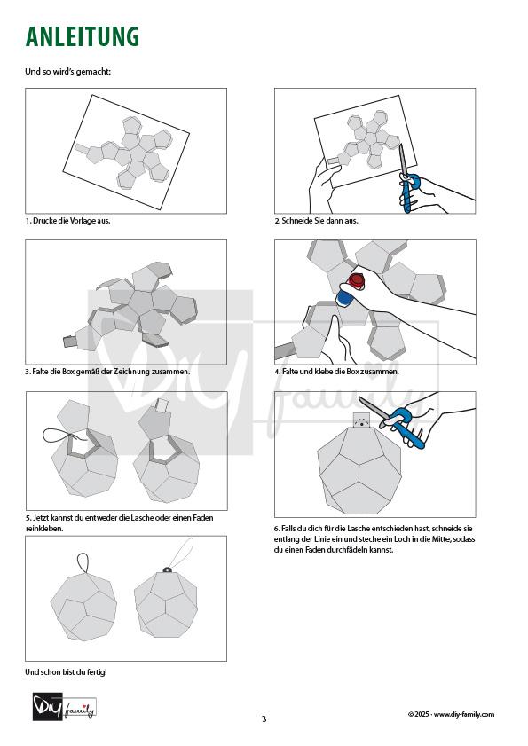 DIY Weihnachtskugeln