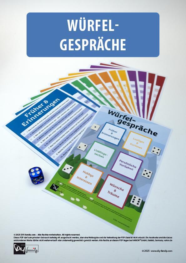 Würfelgespräche – Gesprächsspiel für Senioren