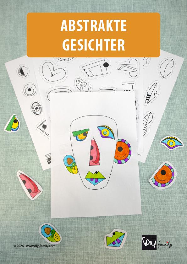 Abstrakte Gesichter
