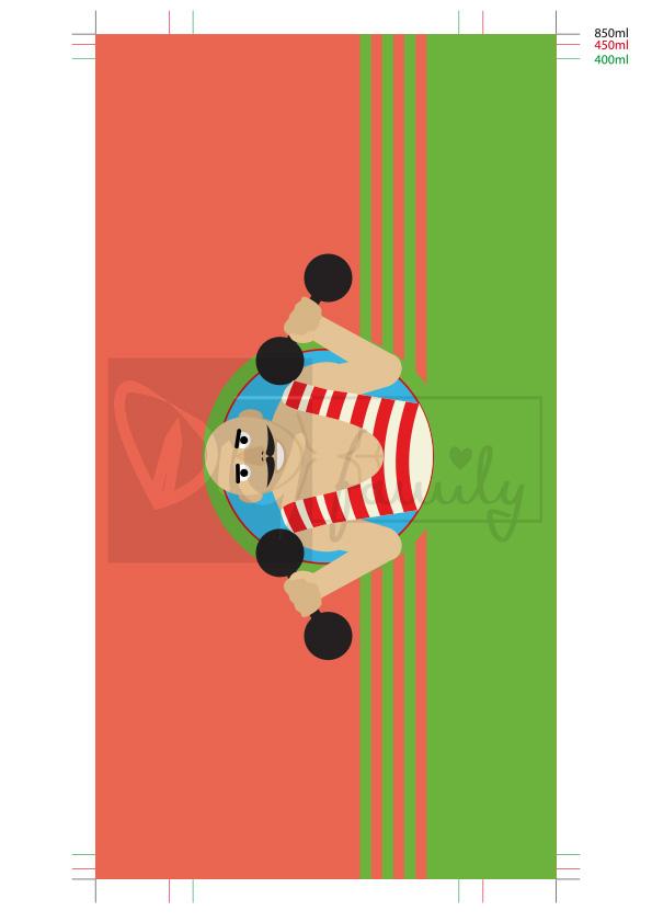 Dosenwurfspiel – Zirkus