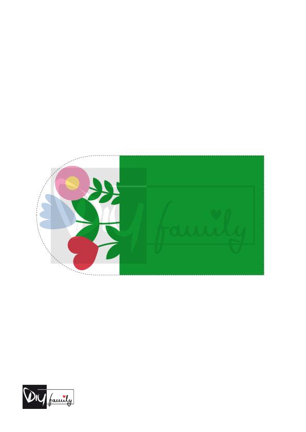 Duplo für Valentinstag mit Blumen-Motiven