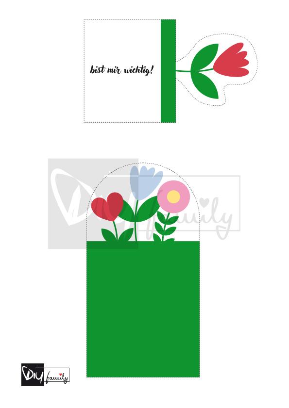 Duplo-Blumen für Valentinstag