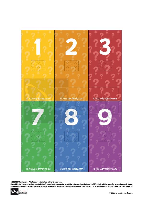 Versteckte Bilder – Aufdeckspiel