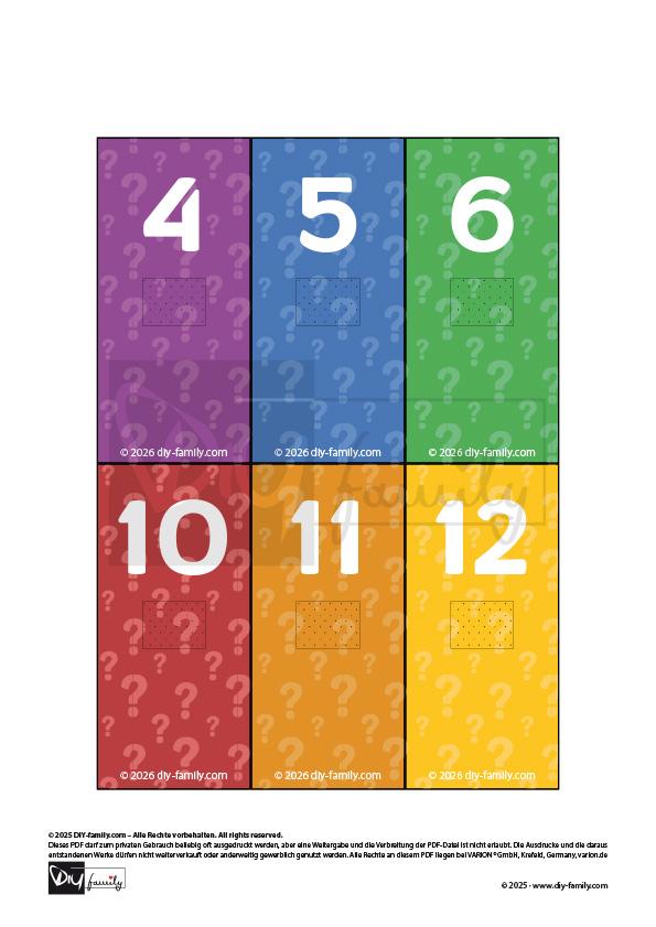 Versteckte Bilder – Aufdeckspiel