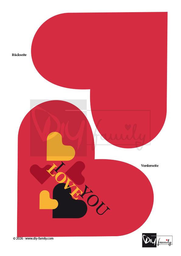 Große Herz-Geschenkboxen I