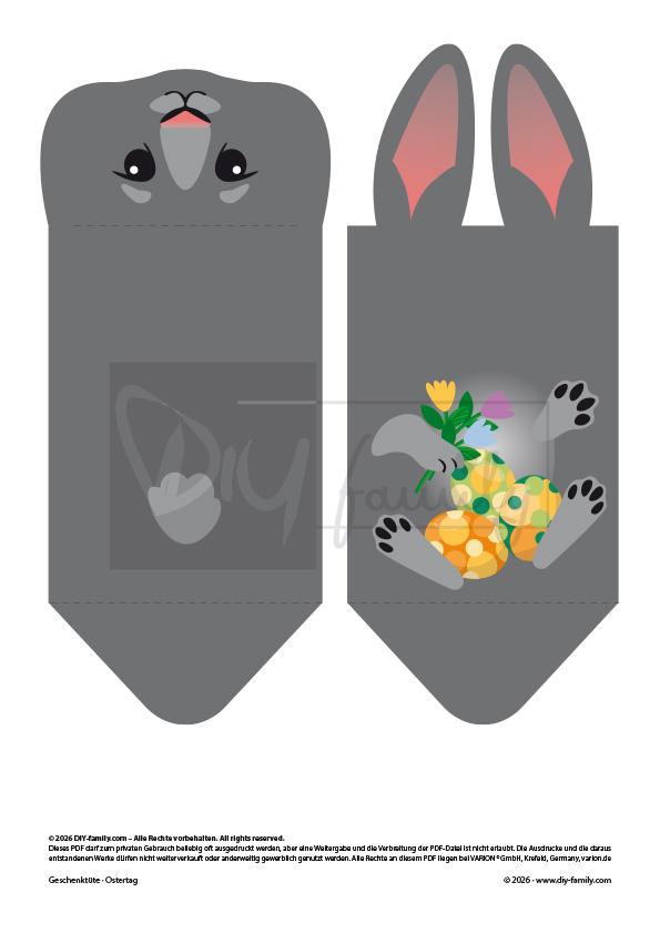 Osterhase Geschenktüten