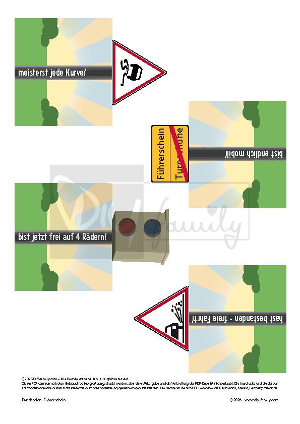 Duplo zum Führerschein – mit Straßenschildern