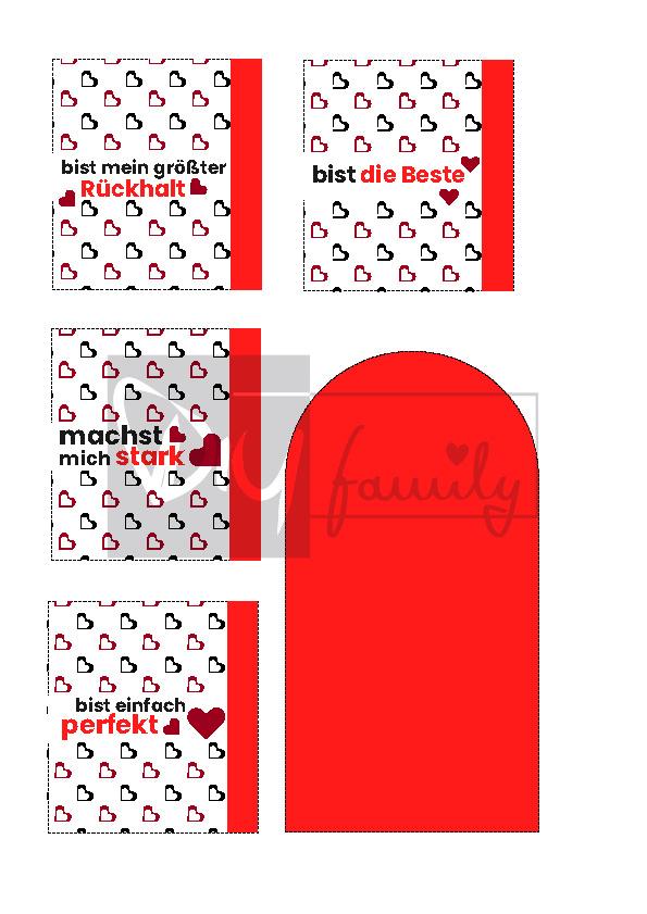 Duplo zum Muttertag – Herzmuster