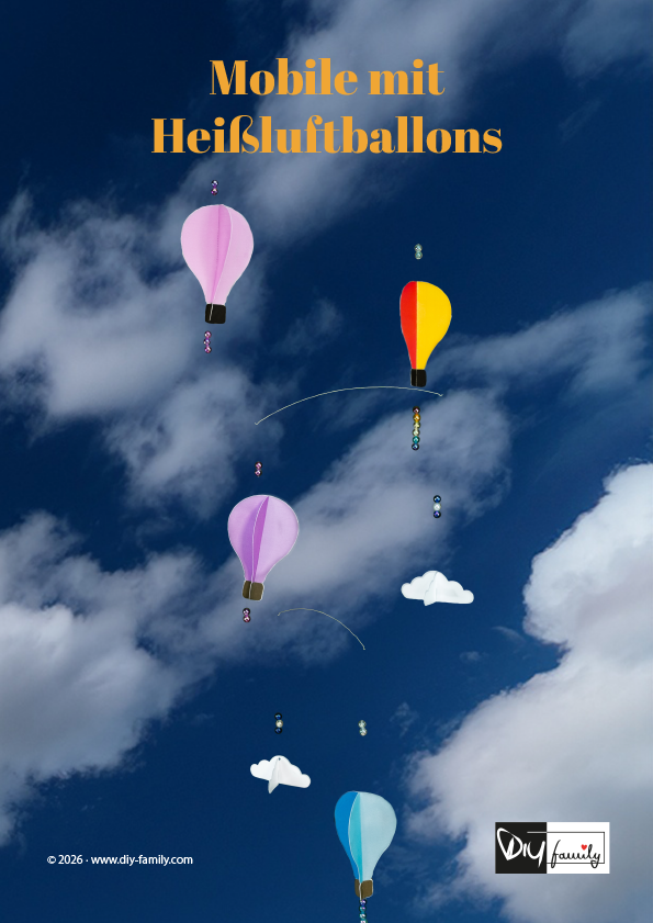 Mobile Heißluftballon
