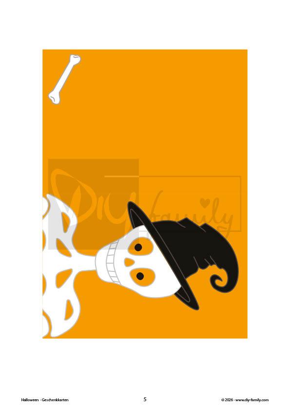 Halloween Geschenkkarten