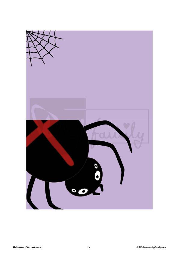 Halloween Geschenkkarten